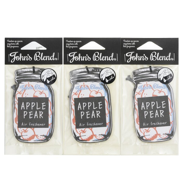 Johns Blend Air Freshener Apple Pear 3Pcs