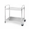2 Tier Stainless Steel Utility Cart 95X50X95Cm Large