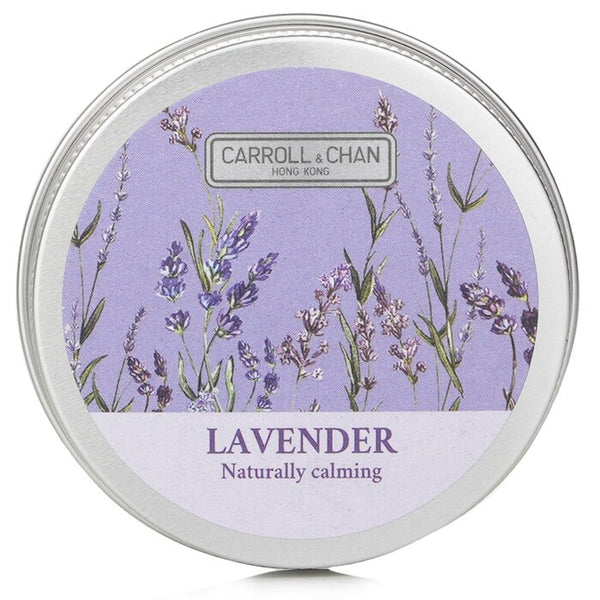 Carroll And Chan Beeswax Mini Tin Candle Lavender 1Pcs