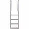 4-Step Dock / Pool Ladder Aluminum 170 Cm