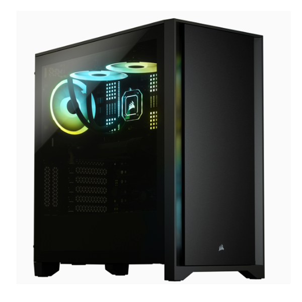 Corsair 4000D Tempered Glass Mid Tower Case Black