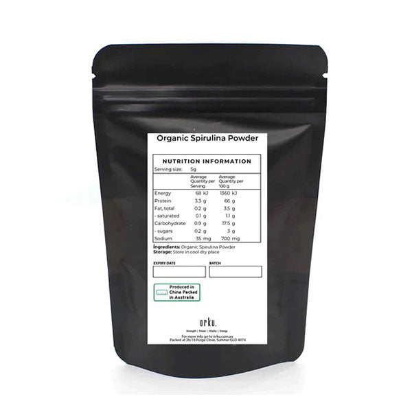 400G Organic Spirulina Powder Supplement