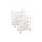 4 Tier Stainless Steel Kitchen Trolley Utility Square Small