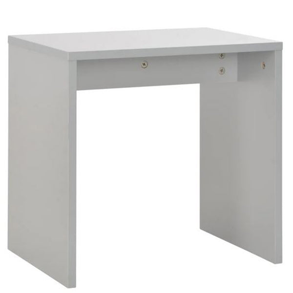 Grey Dressing Table with Mirror and Stool 104x45x131cm