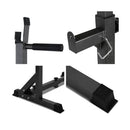 Squat Rack Pair Fitness Weight Lifting Gym Exercise Barbell Stand