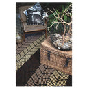 Seattle Chestnut And Summer Melon Recycled Plastic Outdoor Rug And Mat