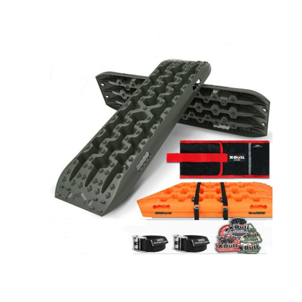 6Pcs Recovery Tracks Kit Boards 4Wd Strap Mounting 4X4