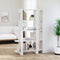 Book Cabinet Room Divider White 100x30x160 cm