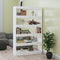 Book Cabinet Room Divider White 100x30x166 cm