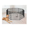 8 Panel Pet Dog Playpen Cage Enclosure Fence