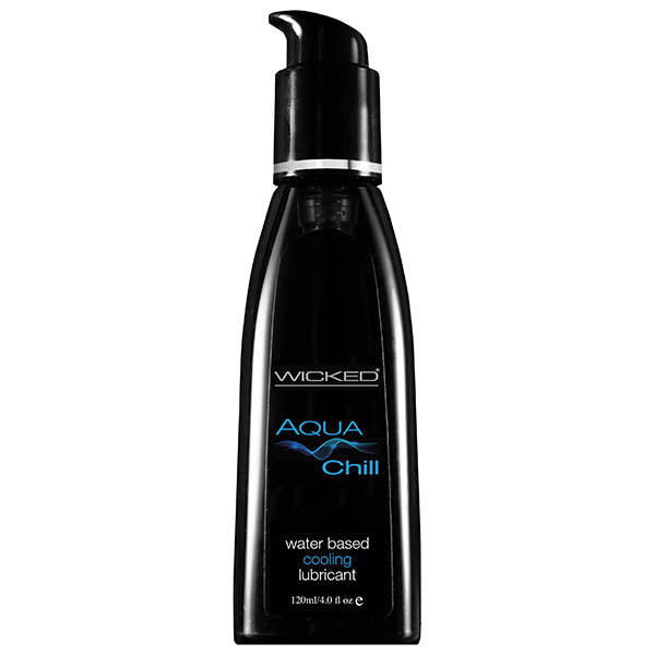120 Ml Wicked Aqua Chill Cooling Water Based Lubricant
