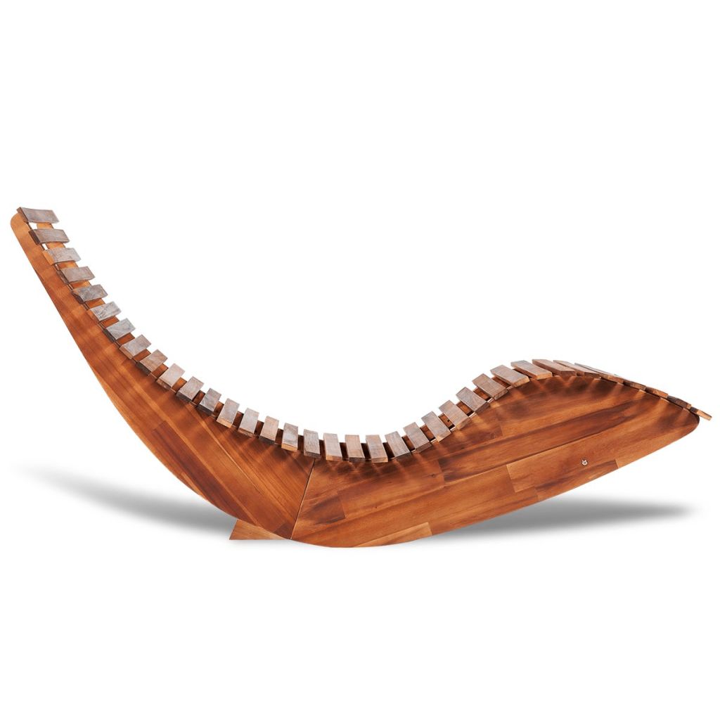 Acacia Wood Rocking Sun Lounger Simply Wholesale