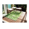 Aden Lime Recycled Plastic Outdoor Rug
