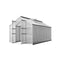 Aluminum Garden Shed Polycarbonate Green House
