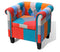 Armchair Fabric With Patchwork Design