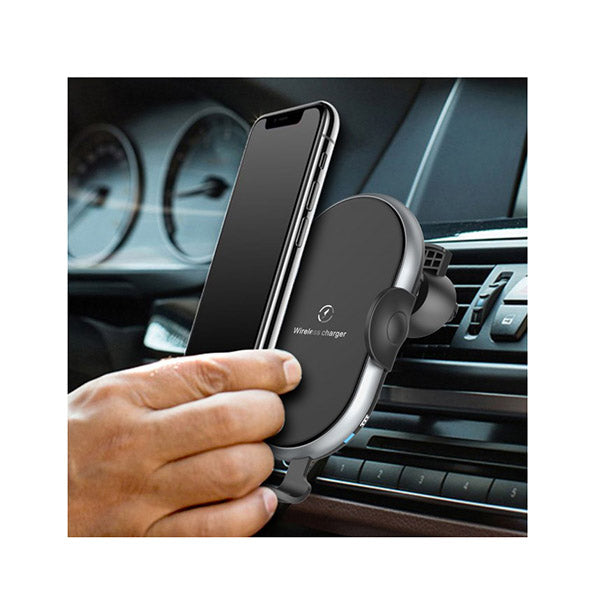 Automatic Clamping Wireless Car Charger With Backlight