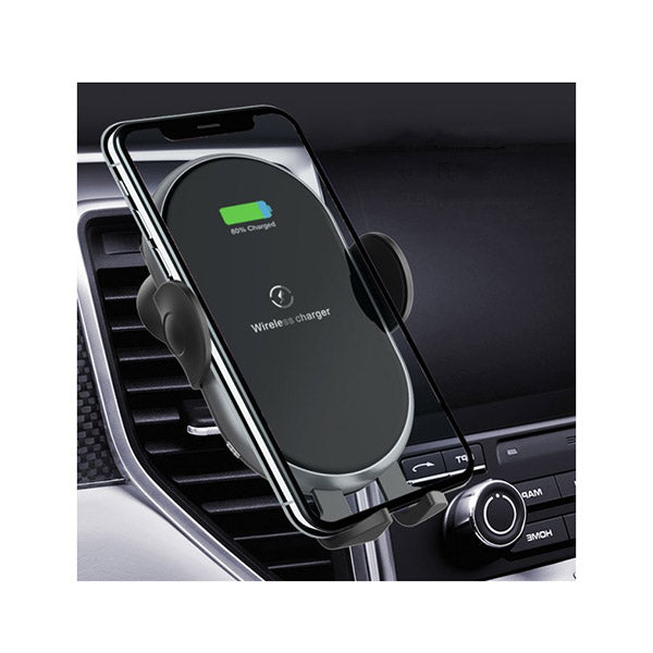 Automatic Clamping Wireless Car Charger With Backlight