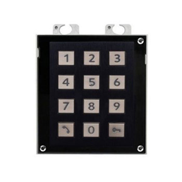 Axis Ip Verso Keypad Module Black 12 Buttons Ip54 White Led