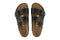 Birkenstock Arizona Natural Leather Sandal (Black, Size 36 EU)