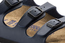 Birkenstock Florida Birko-Flor Soft Footbed Sandal (Blue, Size 42 EU)