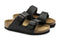 Birkenstock Kids Arizona Birko-Flor Narrow Fit Sandal (Black, Size 29 EU)