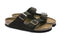Birkenstock Arizona Suede Leather Soft Footbed Sandal (Mocca, Size 37 EU)