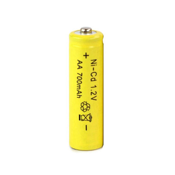 Aa Size Ni Cd 700 Mah Rechargeable Batteries Nickel Cadmium Battery