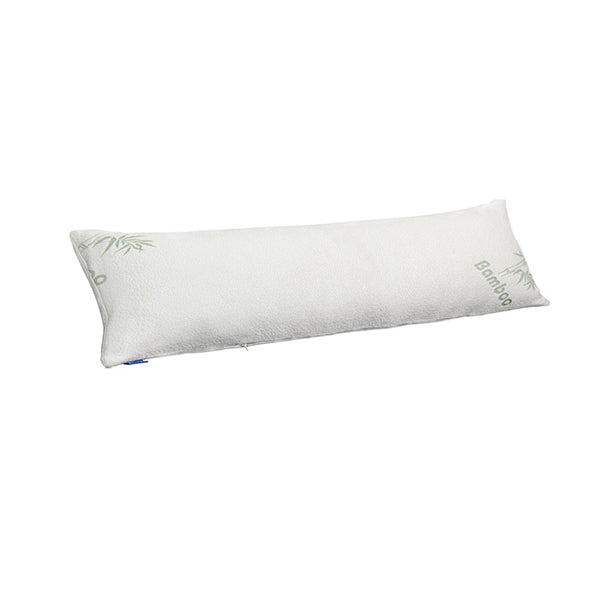 Body Pillow Support Memory Foam Bamboo Fabric Case Cover