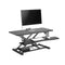 Brateck Electric Sit Stand Desk Converter With Keyboard Tray Deck