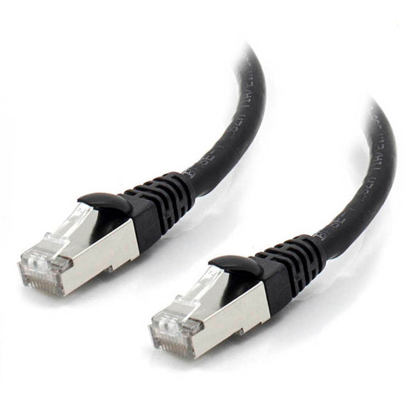 Alogic 2M Black 10G Shielded Cat6A Lszh Network Cable