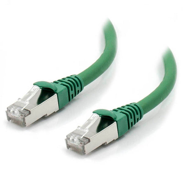Alogic 1M Green 10G Shielded Cat6A Lszh Network Cable