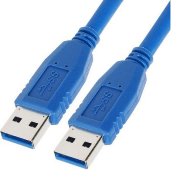 USB 3.0 Cable 1m - Type A Male to Type A Male Blue Colour