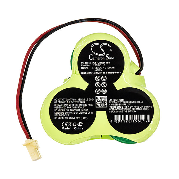 Cameron Sino Cbr368Bt Battery Replacement For Cobra Alarm System