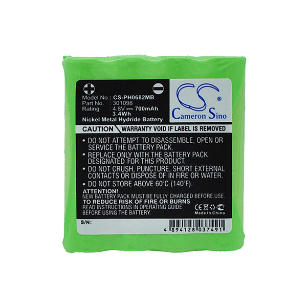 Cameron Sino Ph0682Mb Battery Replacement For Philips Baby Phone