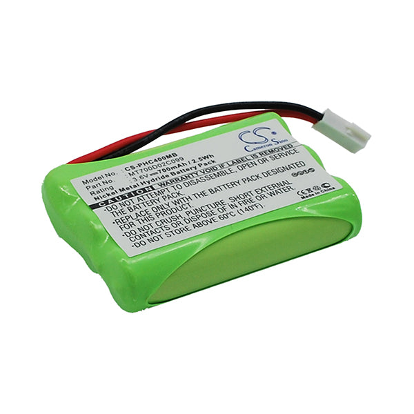 Cameron Sino Phc400Mb Battery Replacement For Philips Baby Phone