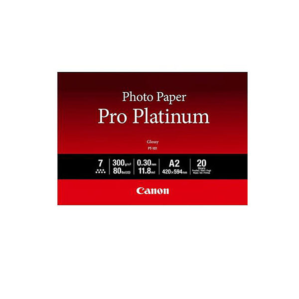 Canon A2 Photo Paper Pro Platinum 20Sheet