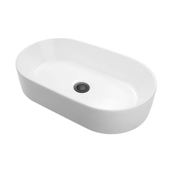 Ceramic Bathroom Vanity Basin Sink Hand Wash Bowl White Oval