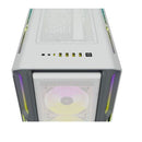 Corsair Icue 5000T Rgb Tempered Glass Mid Tower Smart Case White