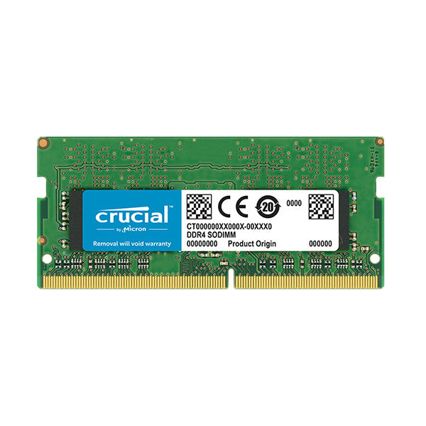 Crucial 16Gb Single Ranked Notebook Laptop Memory Ram Ddr4 Sodimm
