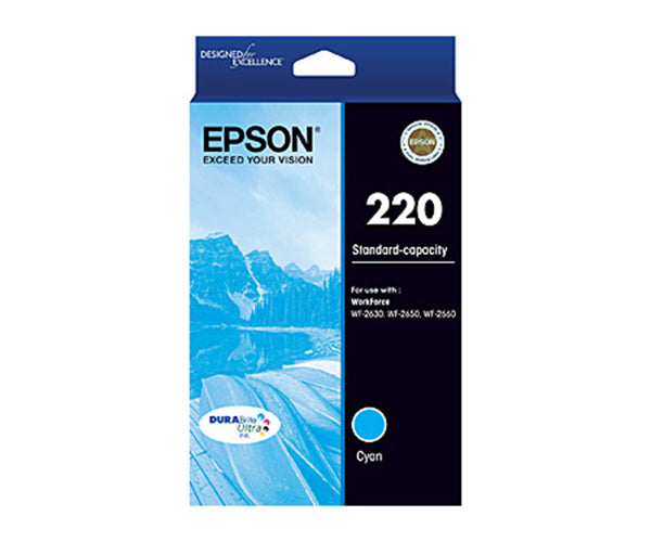 Epson 220 Cyan Ink Cartridge
