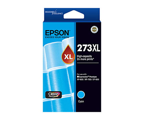 Epson High Capacity HY Cyan Ink Cart 273XL
