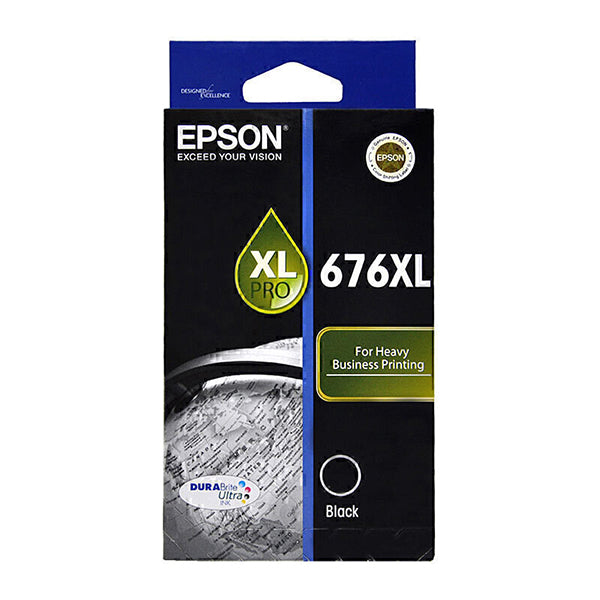 Epson 676Xl Black Ink Cart 2400Pages