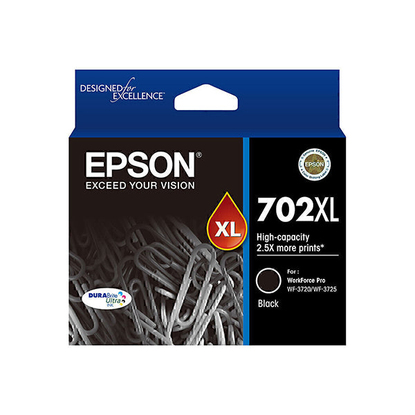 Epson 702Xl Black Ink Cartridge