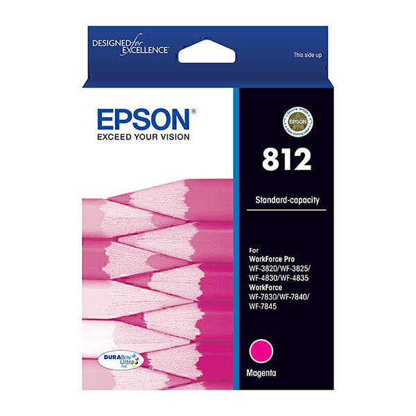 Epson 812 Standard Capacity Magenta Ink Cart
