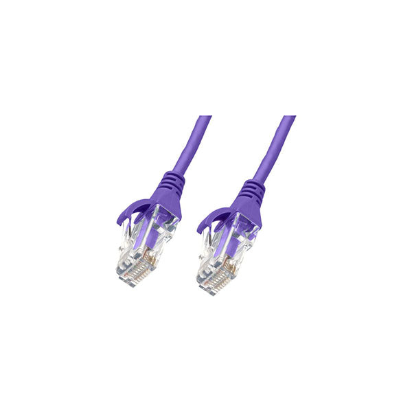Cat 6 Ultra Thin Lszh Ethernet Network Cable Purple