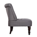 Fabric French Chair - Grey