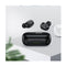 Fit Smart In Ear Buds With Charging Case Portable Wireless Black