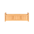 Garden Bed Wooden Planter Outdoor Box Vegetables 90 X 30 X 33Cm