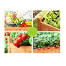 Garden Bed Wooden Planter Outdoor Box Vegetables 90 X 30 X 33Cm