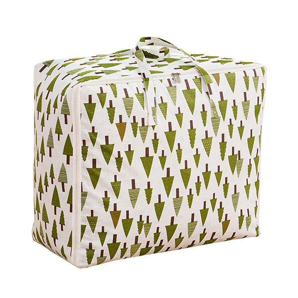 Green Tree Medium Storage Luggage Bag